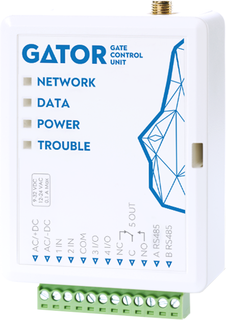 Trikdis GV17 GATOR 4G GSM kapunyitó